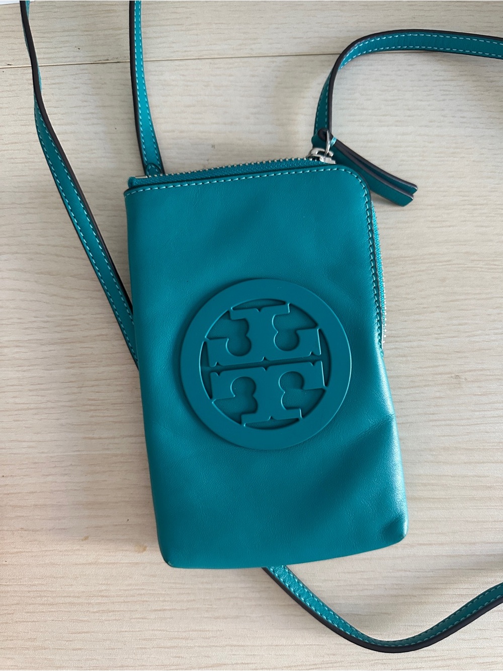 Tory Burch crossbody iPhone or wallet pouch